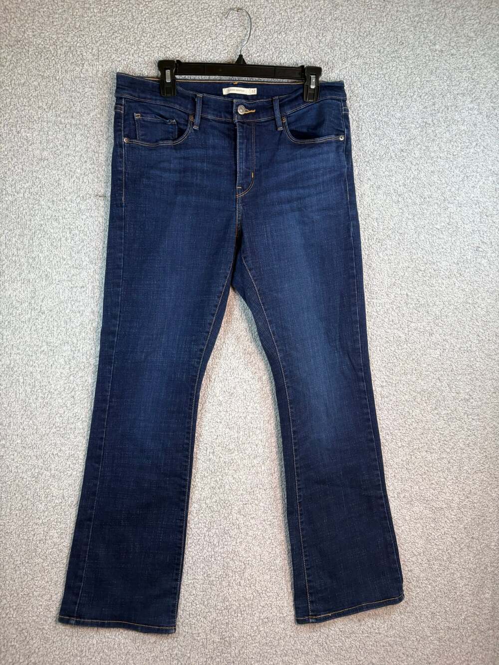 Signature by Levi Strauss Jeans 12 Dark Wash Classic Bootcut Western